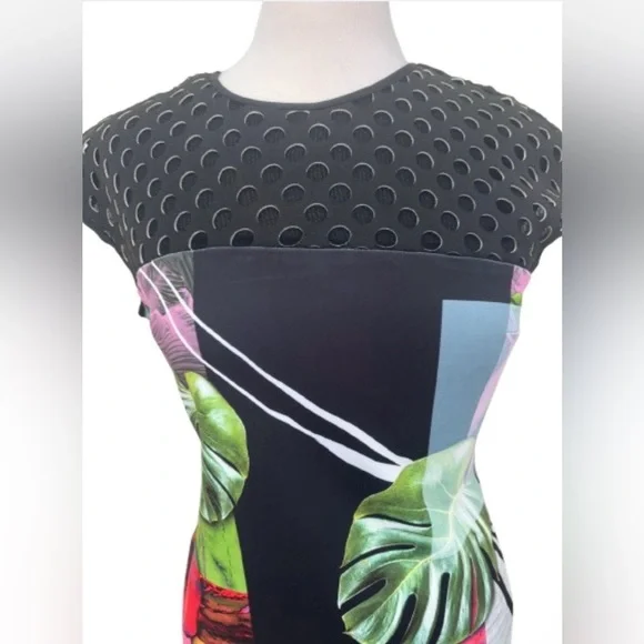 Size L Clover Canyon Neoprene Dress - Picture 2 of 6